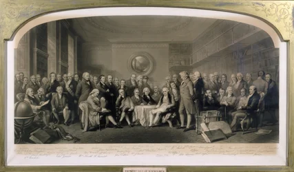 Eminent Men of Science, 1807-08, Assembled in the Library of the Royal Institution, 4th June 1862